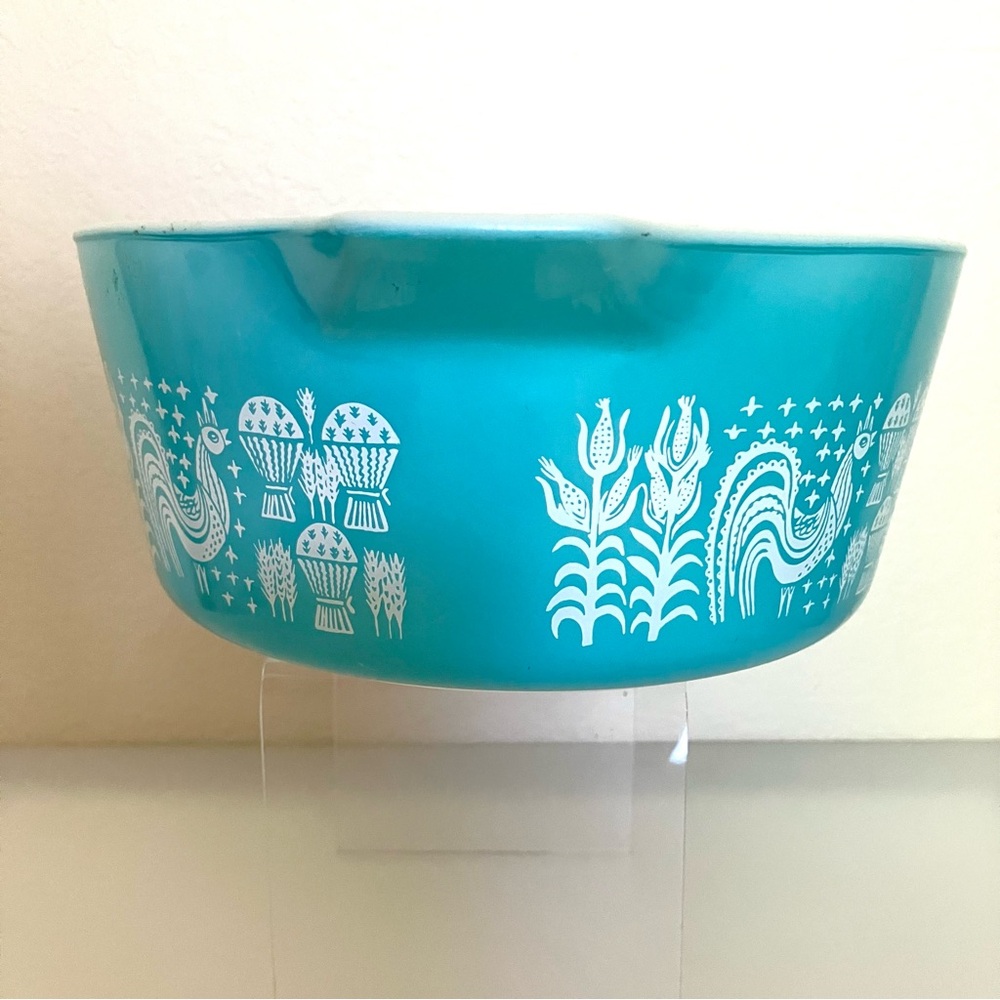 PYREX 475 Amish Butterprint Casserole Dish Bowl #475, 2.5qt - Picture 4 of 10